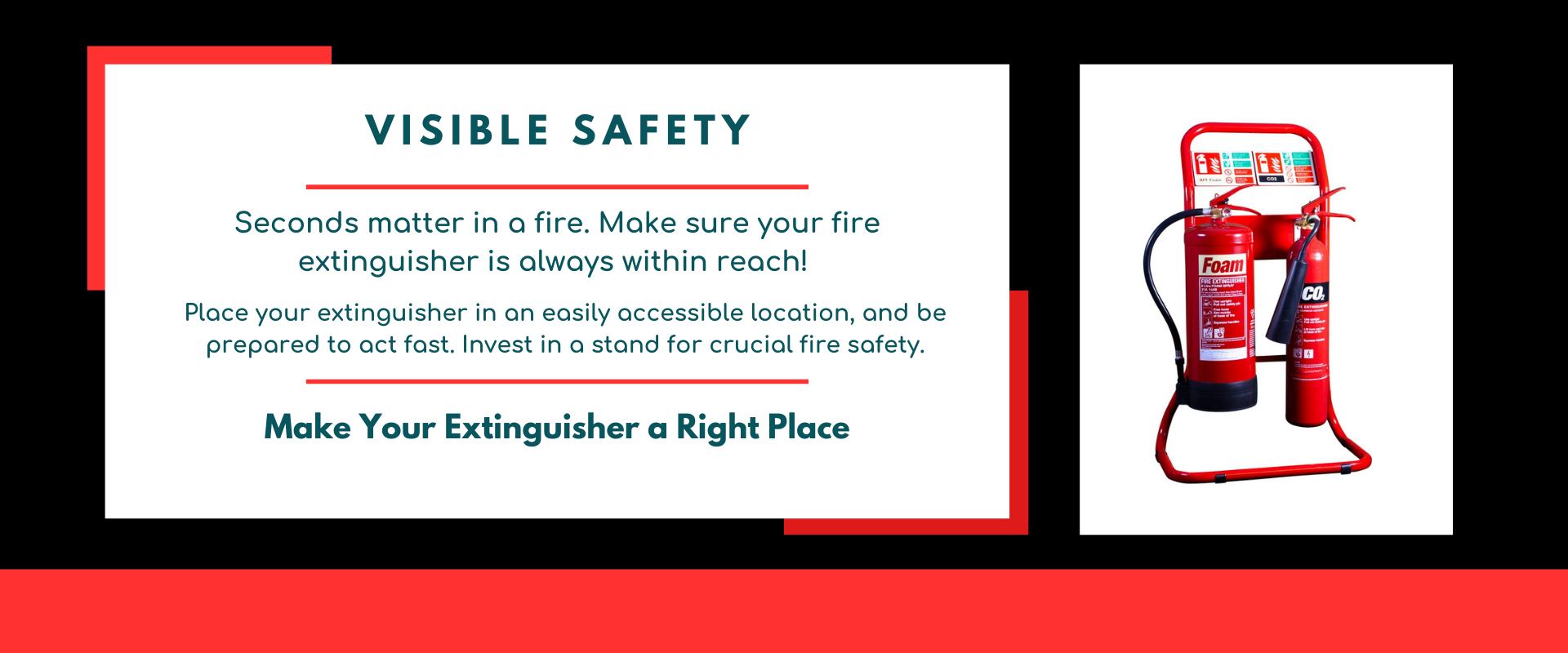 Extinguisher stand